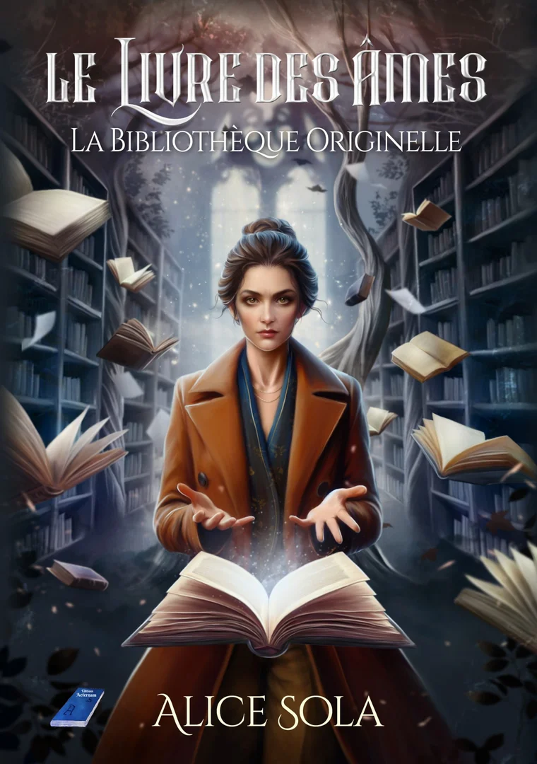 Couverture de LE LIVRE DES AMES "La Bibliothèque Originelle"