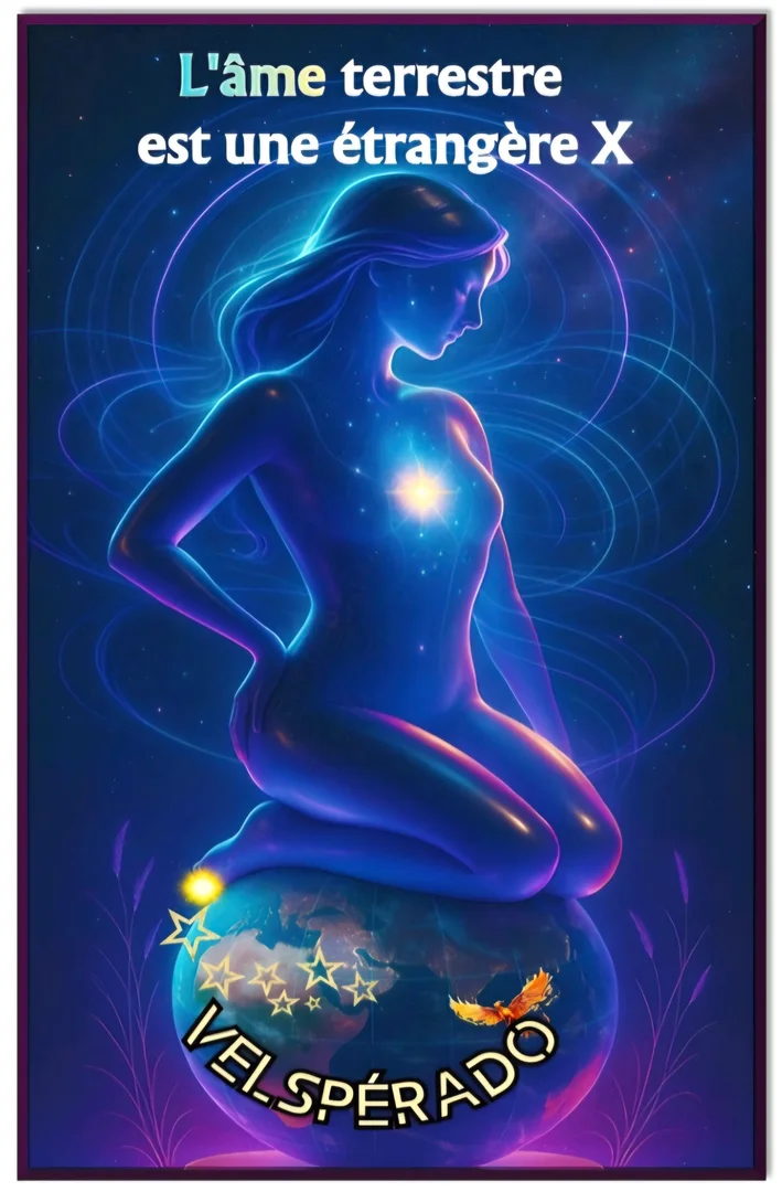 Couverture de L’Âme terrestre est une étrangère X